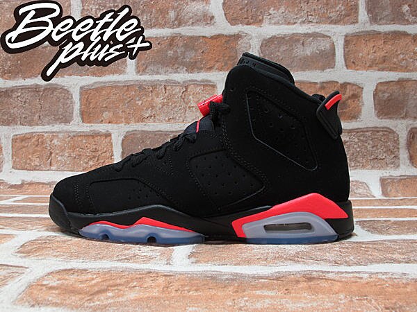 BEETLE PLUS NIKE AIR JORDAN 6 RETRO GS INFRARED 黑紅 女鞋 384665-023