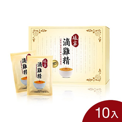 [低溫宅配]娘家滴雞精65ml*10入【康是美】