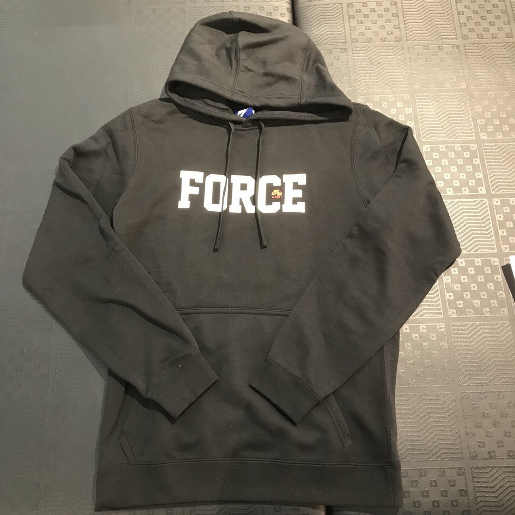 NIKE AIR FORCE 1 HOODIE 男生 黑色 af1 帽T AV3560 010