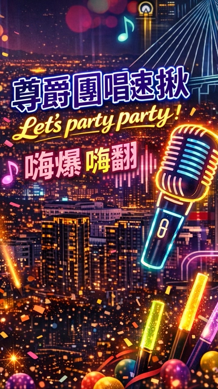 尊爵🤴雙北團唱速揪🎤🎶 🔥