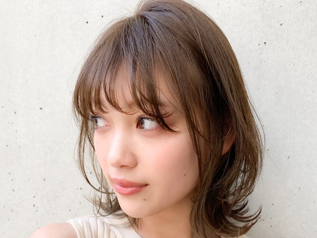 藤原紀香風ウルフヘアで年齢マイナス見せ Hair