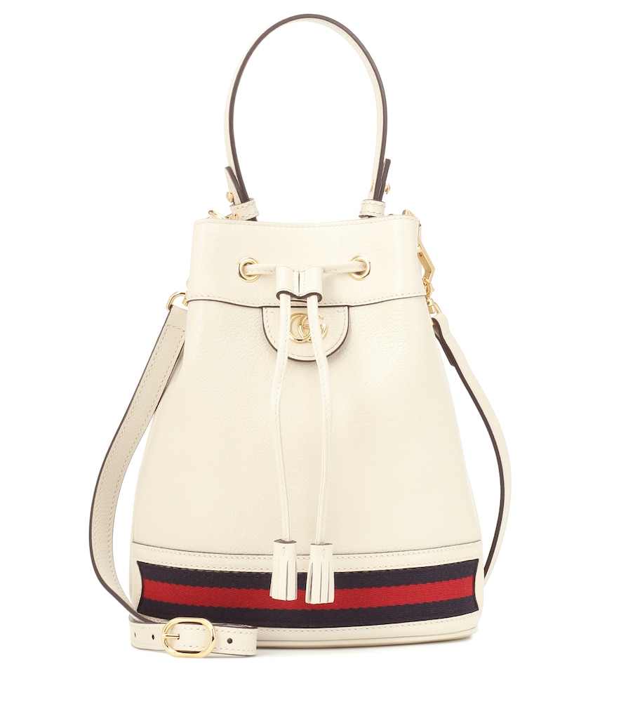 Gucci's coveted Ophidia collection reaches modern heights with the Small bucket bag.