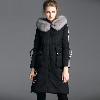 羽絨外套連帽夾克-時尚燕尾白鴨絨保暖女外套3色73pj14【獨家進口】【米蘭精品】