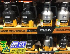 [COSCO代購] C9999000 STANLEY SS VACUUM GROWLER 經典系列不銹鋼真空保溫瓶 容量: 1.9公升