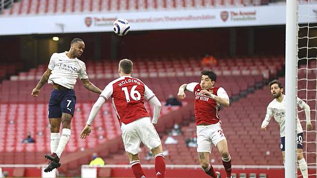 Manchester City vs Arsenal di Liga Inggris