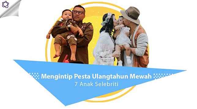 [Bintang] Mengintip Pesta Ulang Tahun Mewah 7 Anak Selebriti
