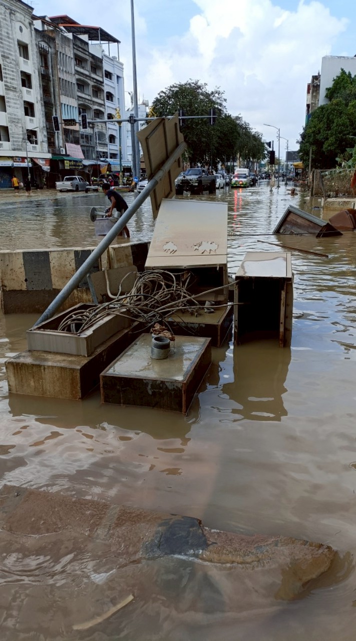 แจ้งเหตุไฟจราจรขัดข้องพื้นที่อำเภอหาดใหญ่