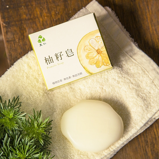 里仁柚籽皂 100g，NT.25