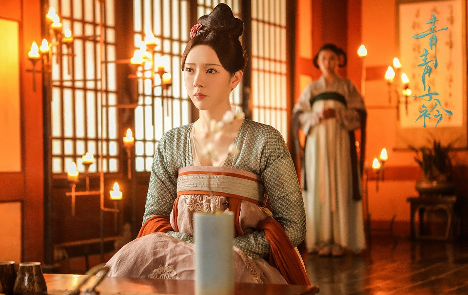 熱播甜寵劇古裝女神7：雨婷兒 飾演《青青子衿》聞人姝