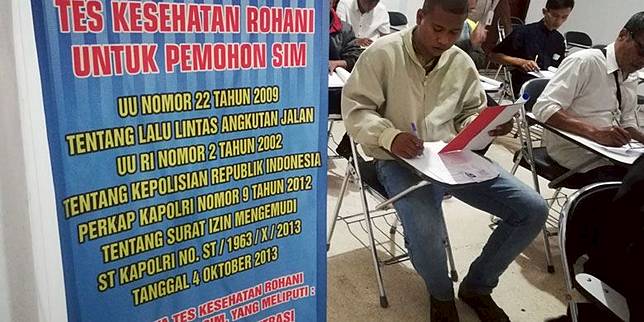 Ada Tes Psikologi Ini Keluhan Dari Pemohon Sim Kompas Com Line Today