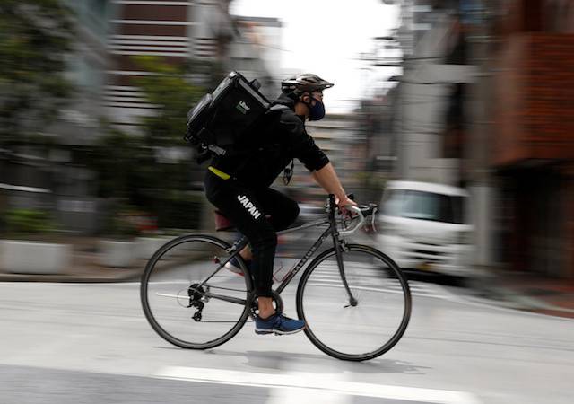 uber eats jobs bike