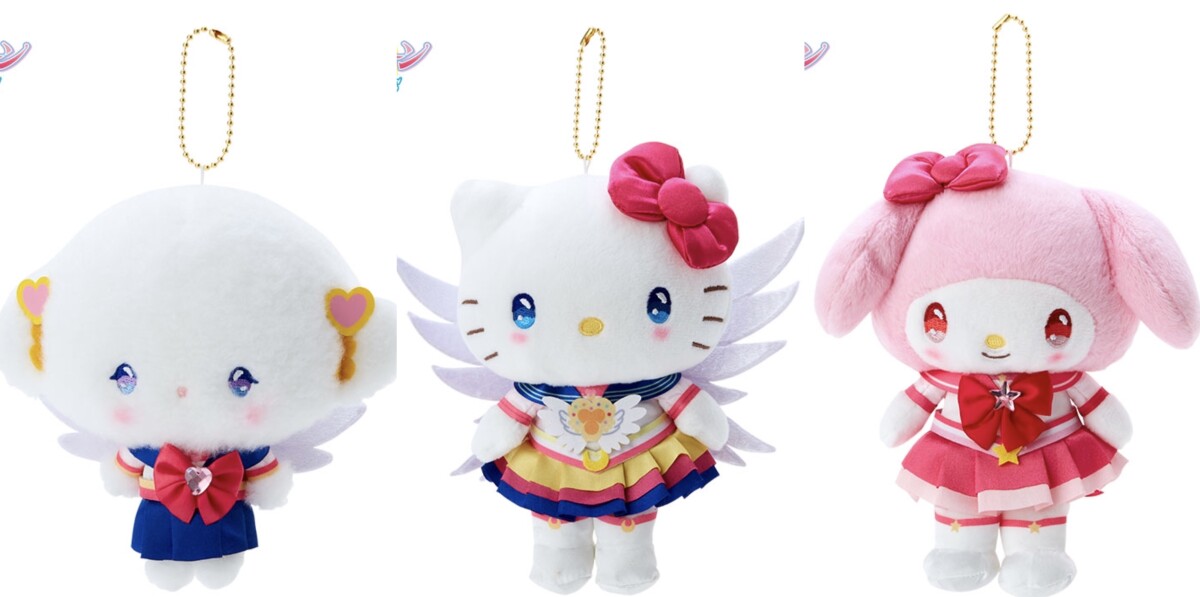 KITTY化身月野兔！三麗鷗Ｘ美少女戰士聯名登場，KITTY露娜玩偶太萌，變身器收納袋必收