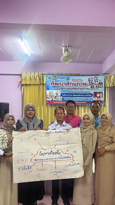 โครงการพัฒนาศักยภาพการจัดทำแผนพัฒนาสุขภาพตำบลพุมเรียง