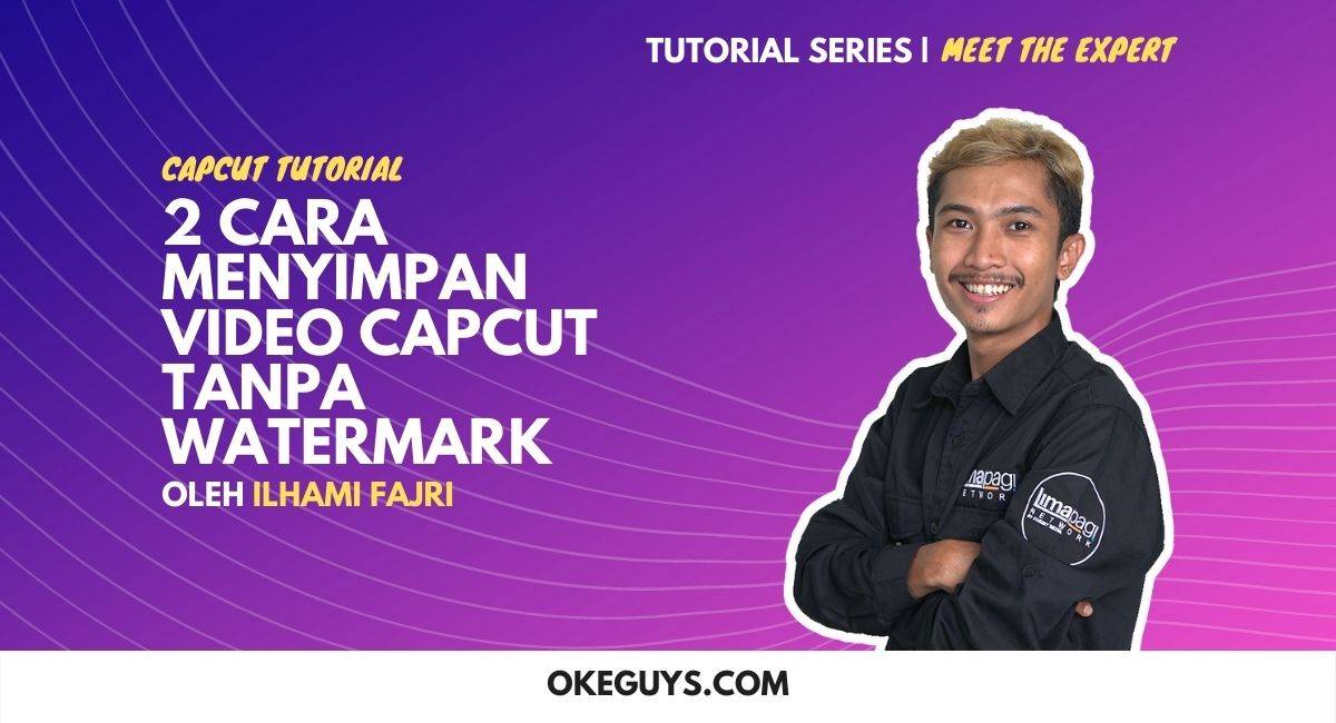 Cara menghilangkan tulisan capcut