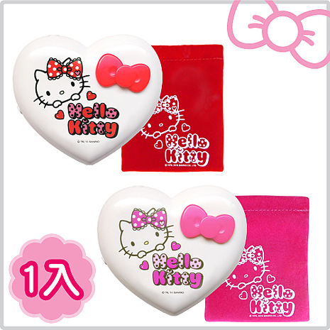 Hello Kitty 電子式暖爐 甜蜜蕾絲款 (KT-Q08) 一入組桃(KT-Q08P)