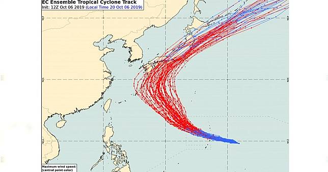 哈吉貝轉中颱　天氣風險公司：對日本威脅很大