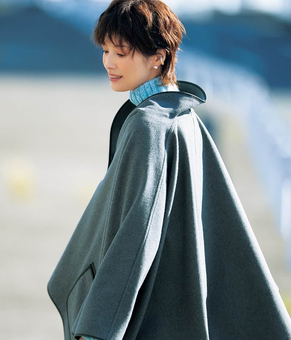 美品♡吉瀬美智子×ガリャルダガランテ×STORY コラボポンチョ