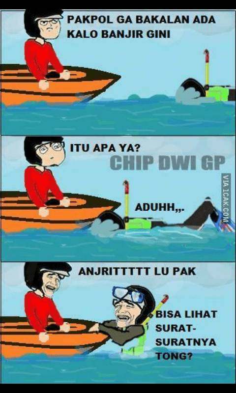 Melegenda! Ini Dia 10 Meme Pak Pol Dan Otong Yang Jenaka