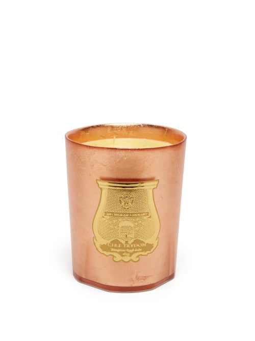 Cire Trudon - Housed in a rose gold hand-blown glass vessel, inspired by traditional champagne bucke
