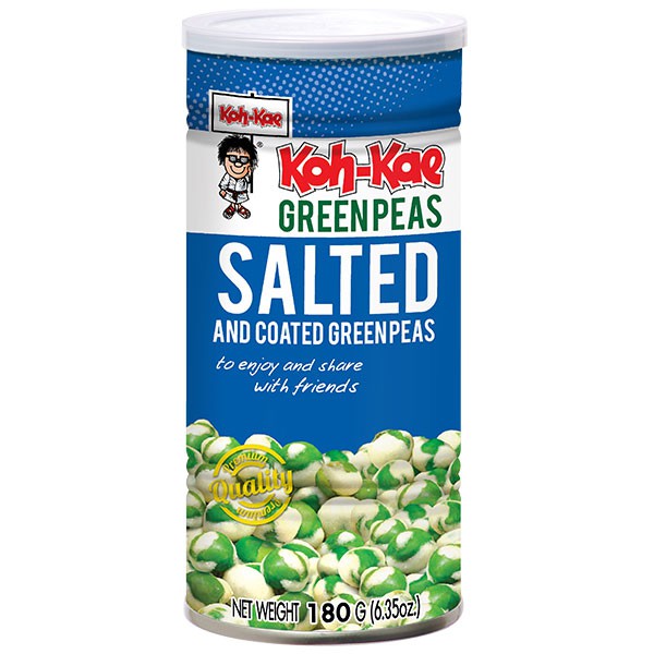 KOH-KAE 大哥青豌豆鹽味罐裝180gX12罐