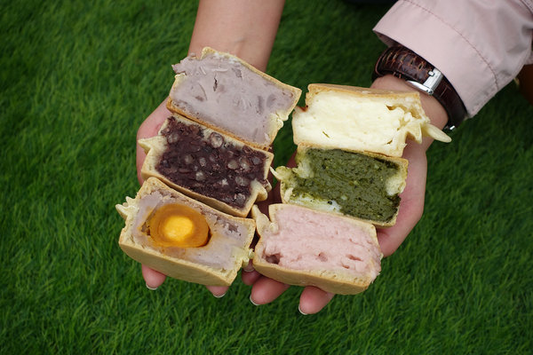 信義區車輪餅-青畑九號豆製所台北快閃店，新竹超人氣浮誇系車輪餅台北信義區03/01-04/22人氣口味和獨家口味統一時代百貨期間限定，台北好吃車輪餅