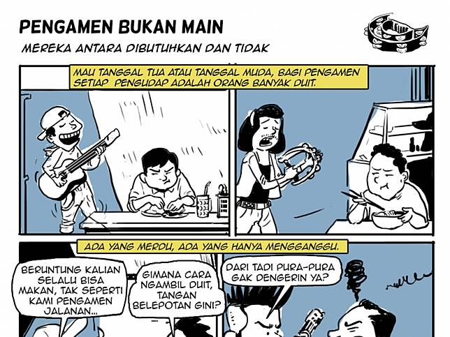 Mengamen Belum Tentu Menghibur