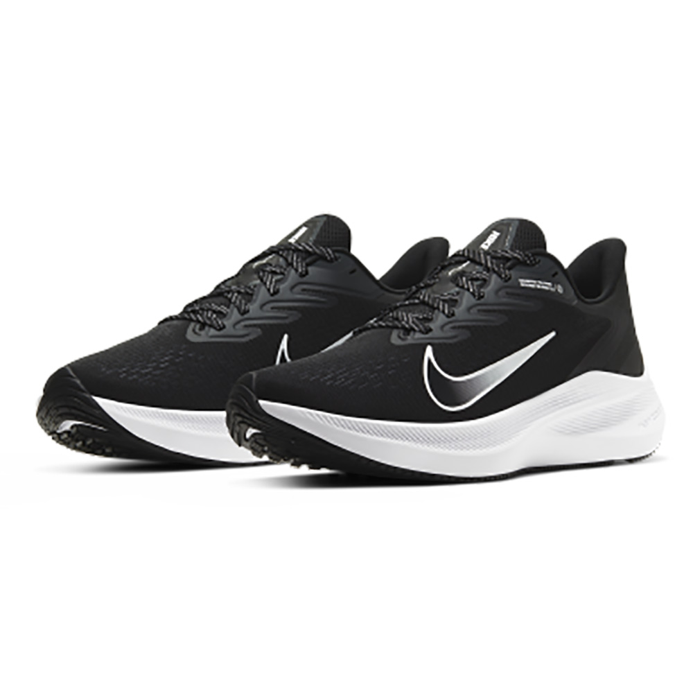 NIKE Zoom Winflo 7 女鞋 慢跑 緩震 氣墊 訓練 透氣 網布 輕量 黑【運動世界】CJ0302-005