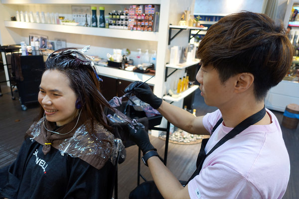 雙連站美髮-Starry髮廊，中山區專業剪染燙護髮，馬偕醫院附近髮廊，設計師ERIC，台北中山區歌薇染髮、歌薇護髮推薦，中山北路髮廊推薦 