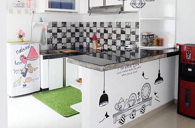 Inspiratif Desain Dapur Mungil nan Simpel Ini Terlihat 