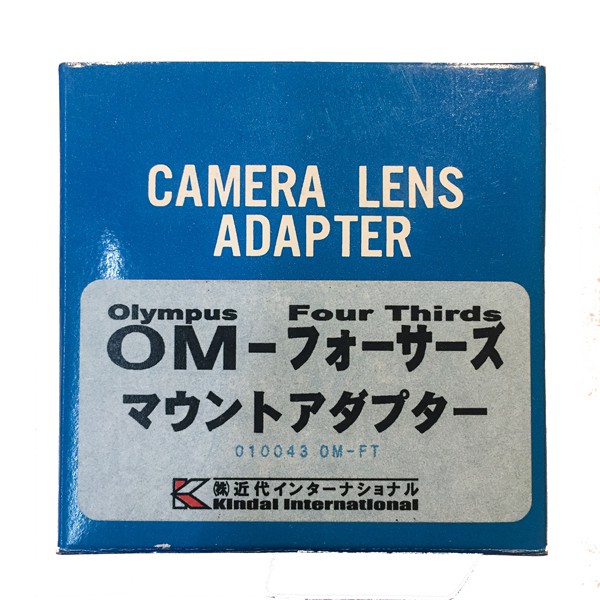 近代轉接環，日系做工超高品質廠牌：近代 Kindai International型號：Camera Lens Adapter鏡頭接環：Olympus OM mount機身接環： 4/3適用鏡頭：OM 