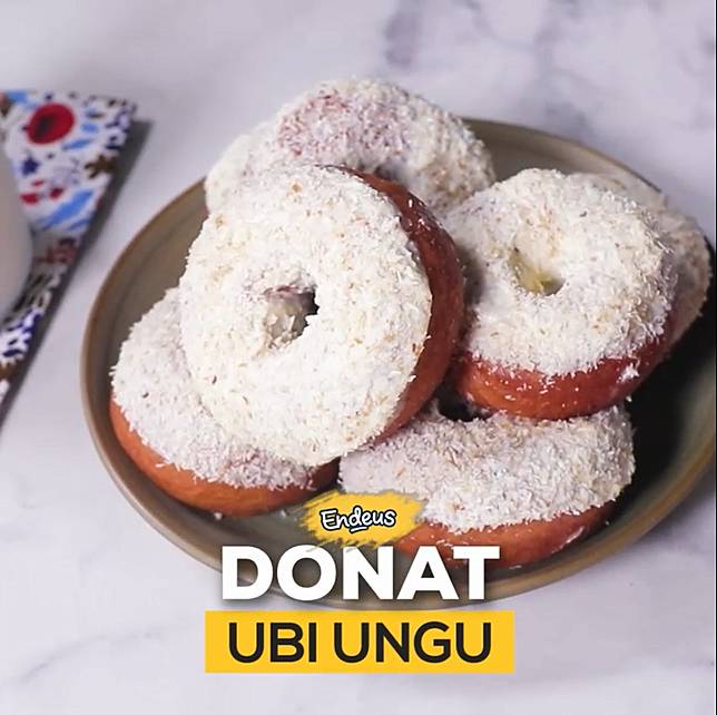 Resep Donat Ubi Ungu