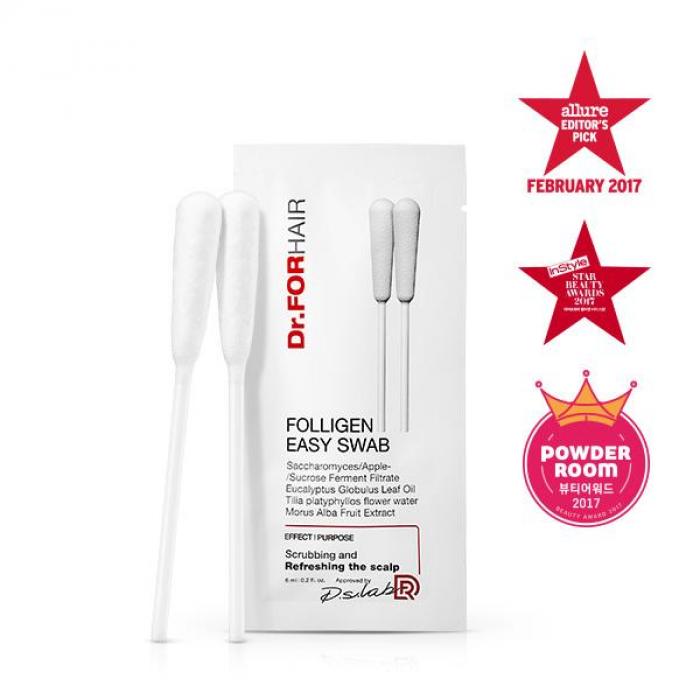 Dr.FORHAIR 頭皮清潔棉花棒 6ml 10包/盒