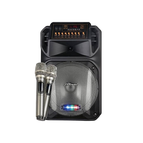 雷鬼KTV 震天雷12吋-戶外行動拉桿-KTV藍牙音響手提拉桿設計讓你走到哪裡都能輕鬆K歌！超強低音重砲，清澈高音，完全震撼您的聽覺！無線麥克風、AUX輸入、藍牙、NFC、帶電池、FM功能、讀卡USB