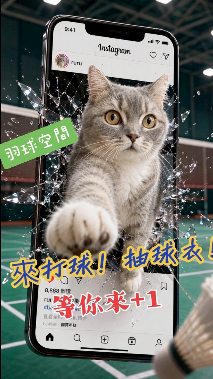 羽球空間 週三～週六 (ALLIN花壇館)