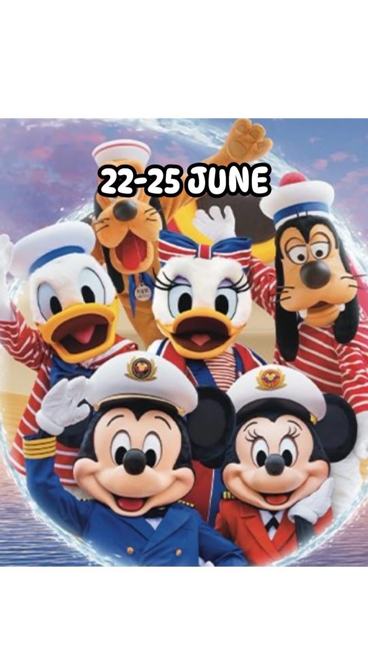 🇹🇭Disney Adventure 22-25 June🛳️