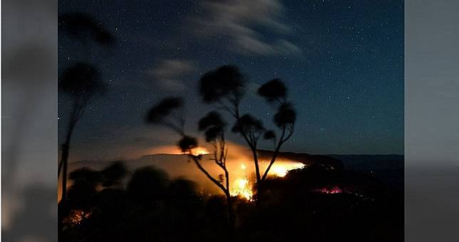 澳洲20％藍山世界遺產地區遭火噬　生態學家：全球悲劇