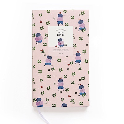 Indigo 柳林風聲隨身月誌(無時效)-條紋紫鳥