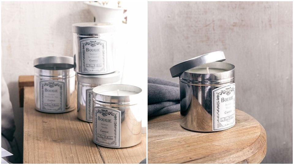 Le Pere Pelletier暖燃香頌#喀什米爾,NT680(金屬罐蠟燭)