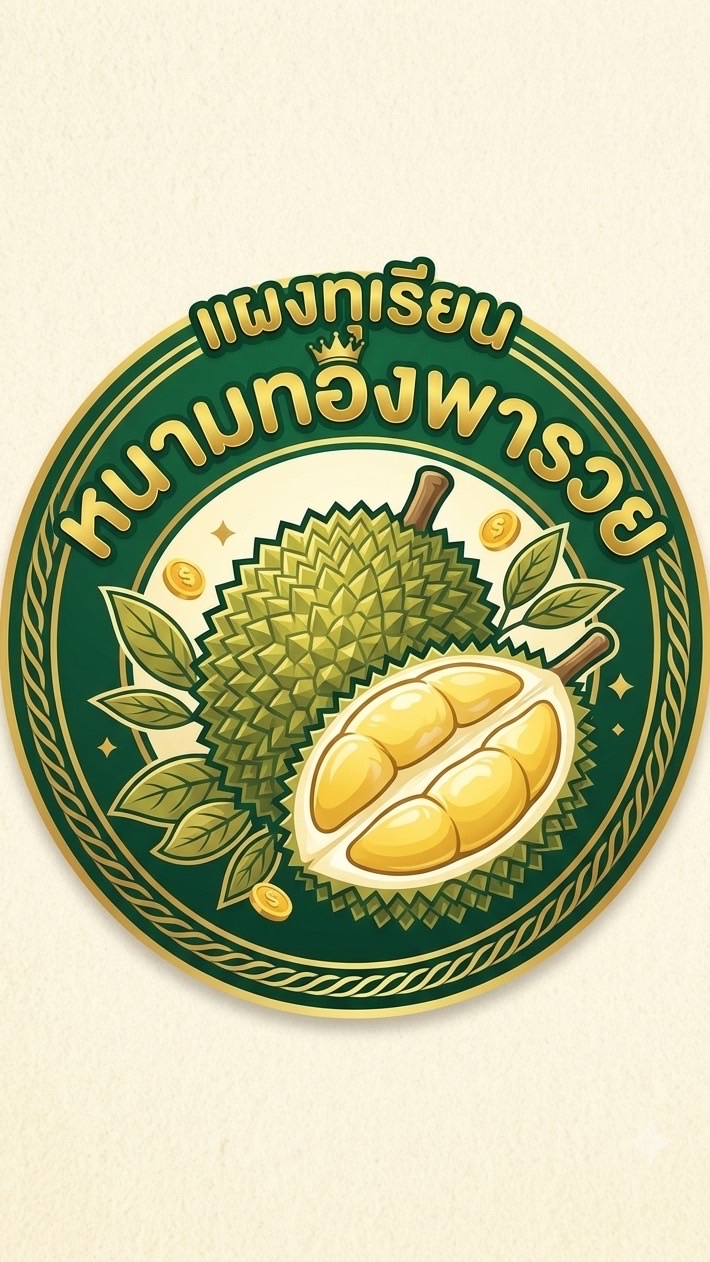 แผงทุเรียน หนามทองพารวย เช็คราคา