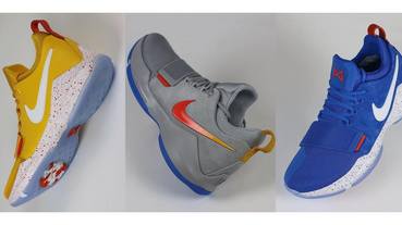 球員版三連發 / Paul George 腳上 Nike PG 1 PE 細節一覽