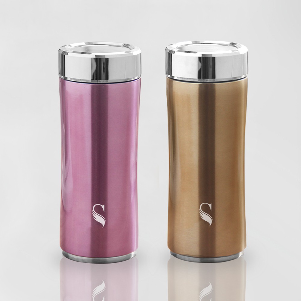 SWANZ｜晶粹陶瓷保溫杯(2色) - 360ml-雙件優惠組 (國際品牌/品質保證)