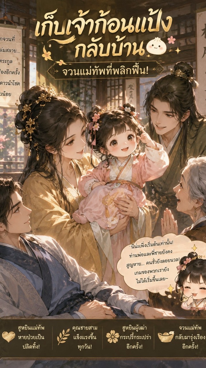เก็บเจ้าก้อนแป้งกลับบ้าน จวนแม่ทัพพลิกฟื้น