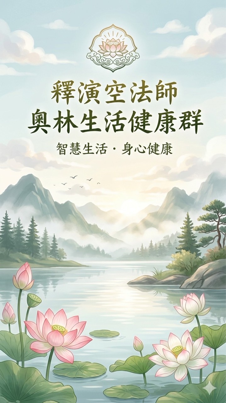 釋演空法師奧林生活健康群