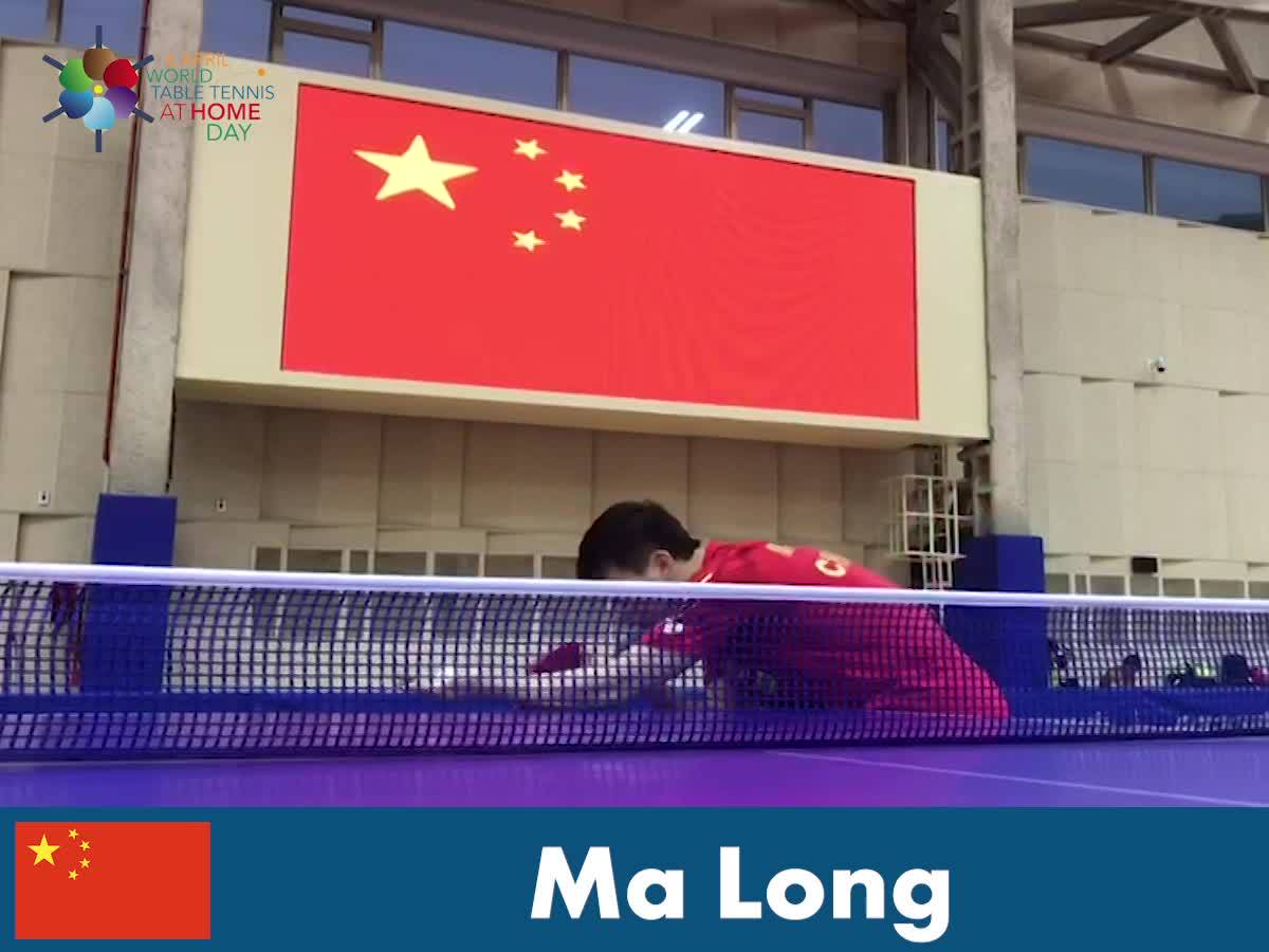 World's longest table tennis rally! XINHUA LINE TODAY