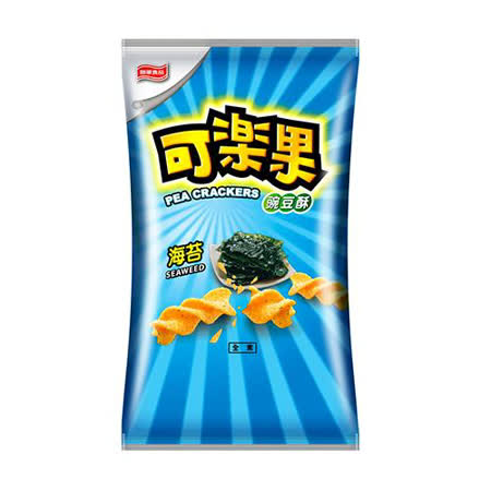 ★ 可樂果「海苔口味、酥脆」 ★ 讓你越吃越過癮，盡情享受最健康的休閒好味道。
