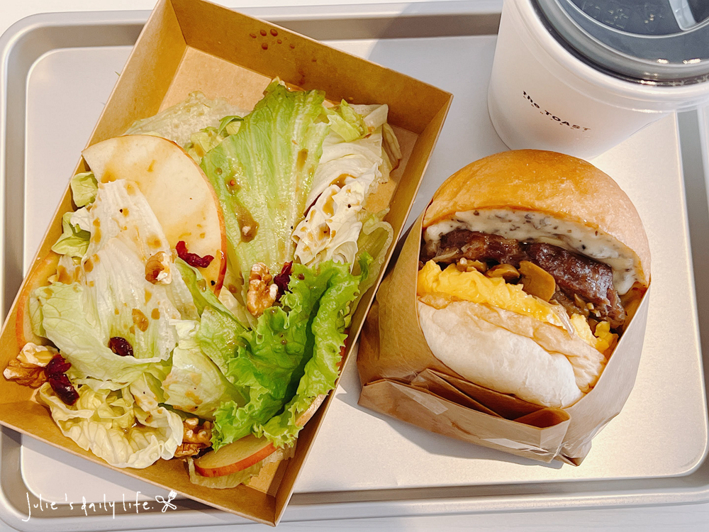 brunch,MENU,the TOAST·PROJECT,三明治,內用,單點,外帶,套餐,文青風,早午餐,板橋,江子翠,漢堡,菜單 @跟著Julie一起走吧