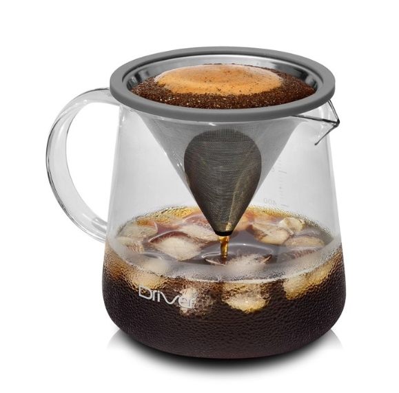 Driver MOKA濾杯壺組 400ml 兩用濾杯 咖啡濾杯 泡茶 泡咖啡