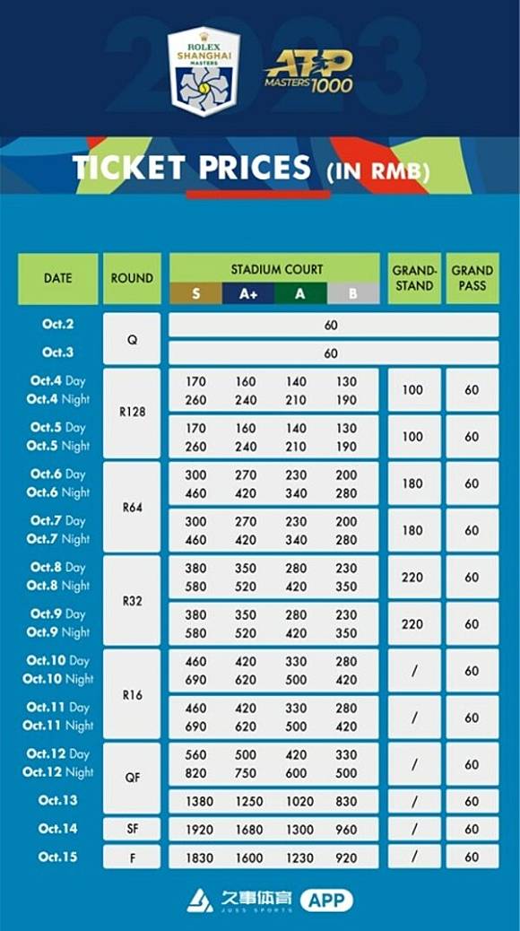 2023 Rolex Shanghai Masters Launched - Rolex Shanghai Masters: ATP Masters  1000 Tournament