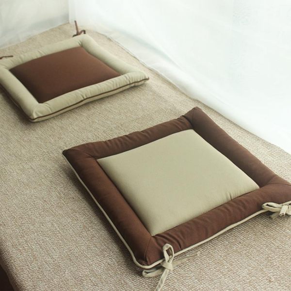 日式椅墊雙面椅墊坐墊 餐椅墊 辦公室布藝椅墊電腦椅墊餐椅坐墊