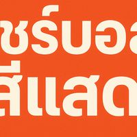 แชร์บอล สีแสด
